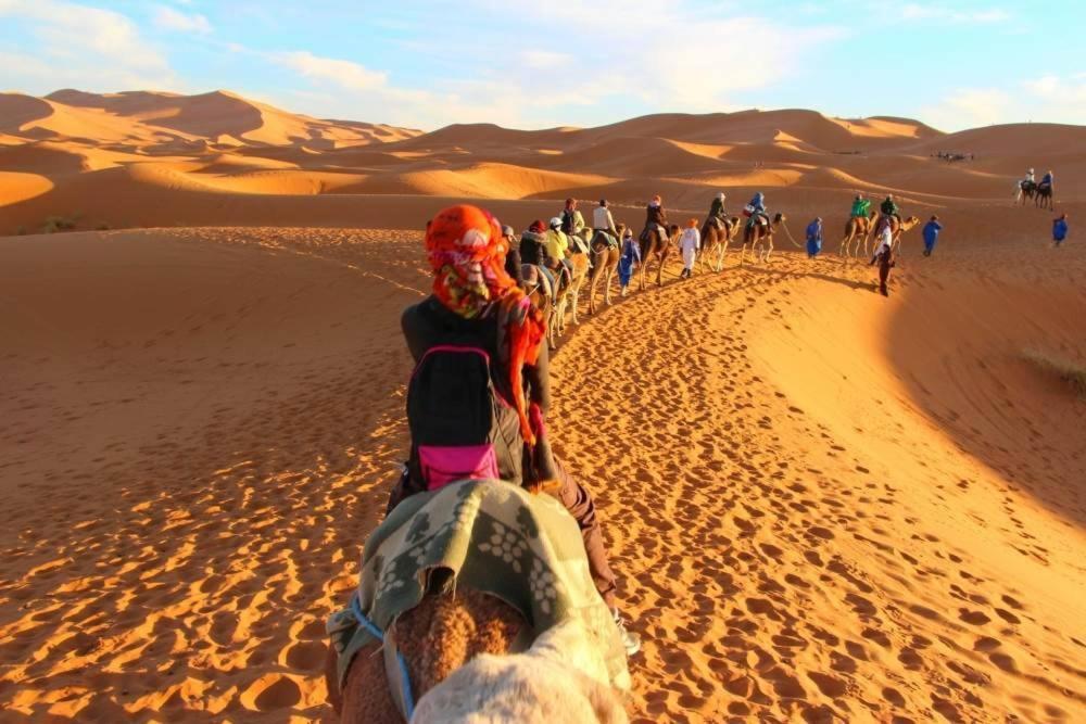 Kasbah Tamariste Acomodação com café da manhã Merzouga Exterior foto